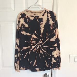 Wrangler Black and Cream Tie-Dye Workwear